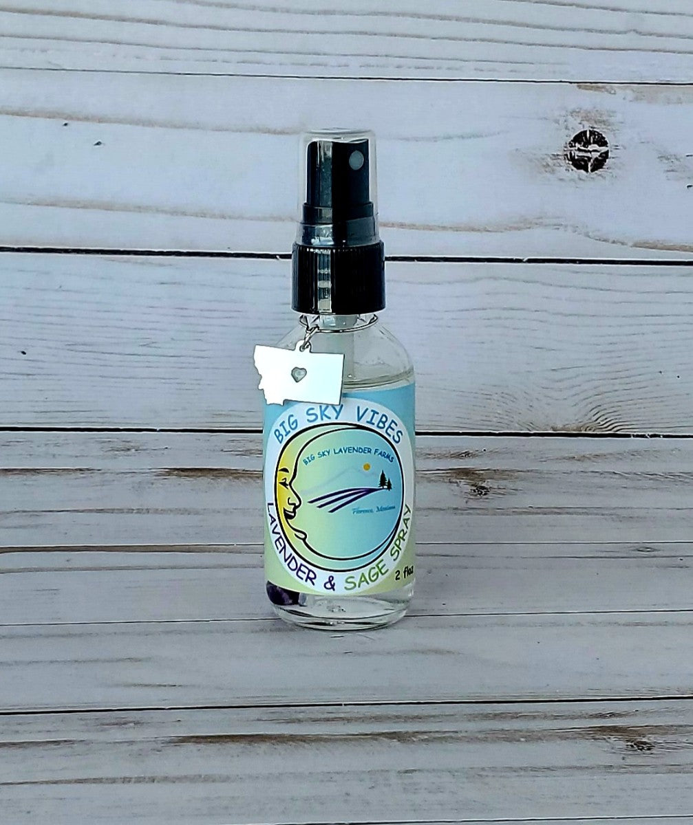 Lavender Sage Spray - Montana Charm - Good Vibes - Fun