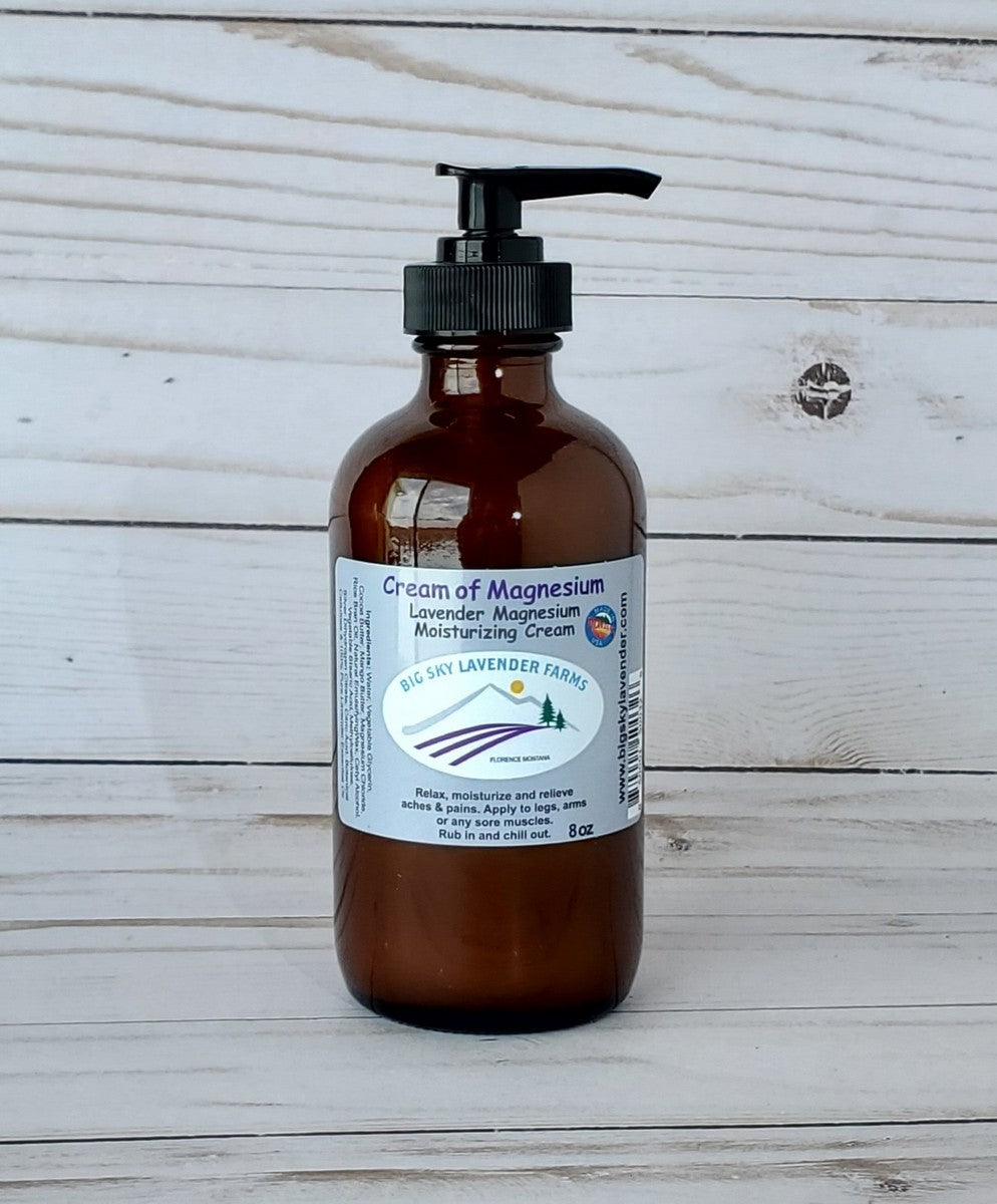 Magnesium Cream - Sore Muscle Relief - Moisturizing