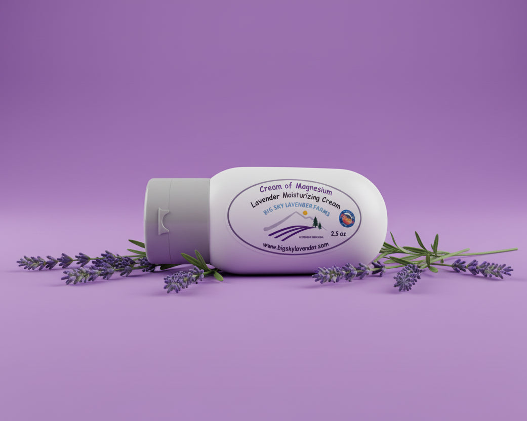 Magnesium Cream - Moisturizing - Sore Muscle & Leg Cramp Relief