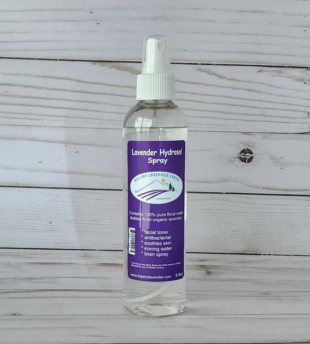 Lavender Hydrosol - Floral Water - Organic - Soothes Pet Anxiety